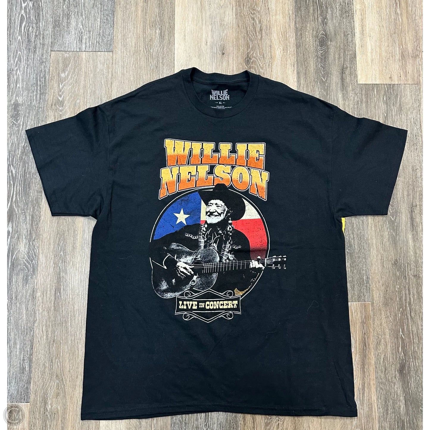 Top Short Sleeve By Willie Nelson In Black, Size: Xl