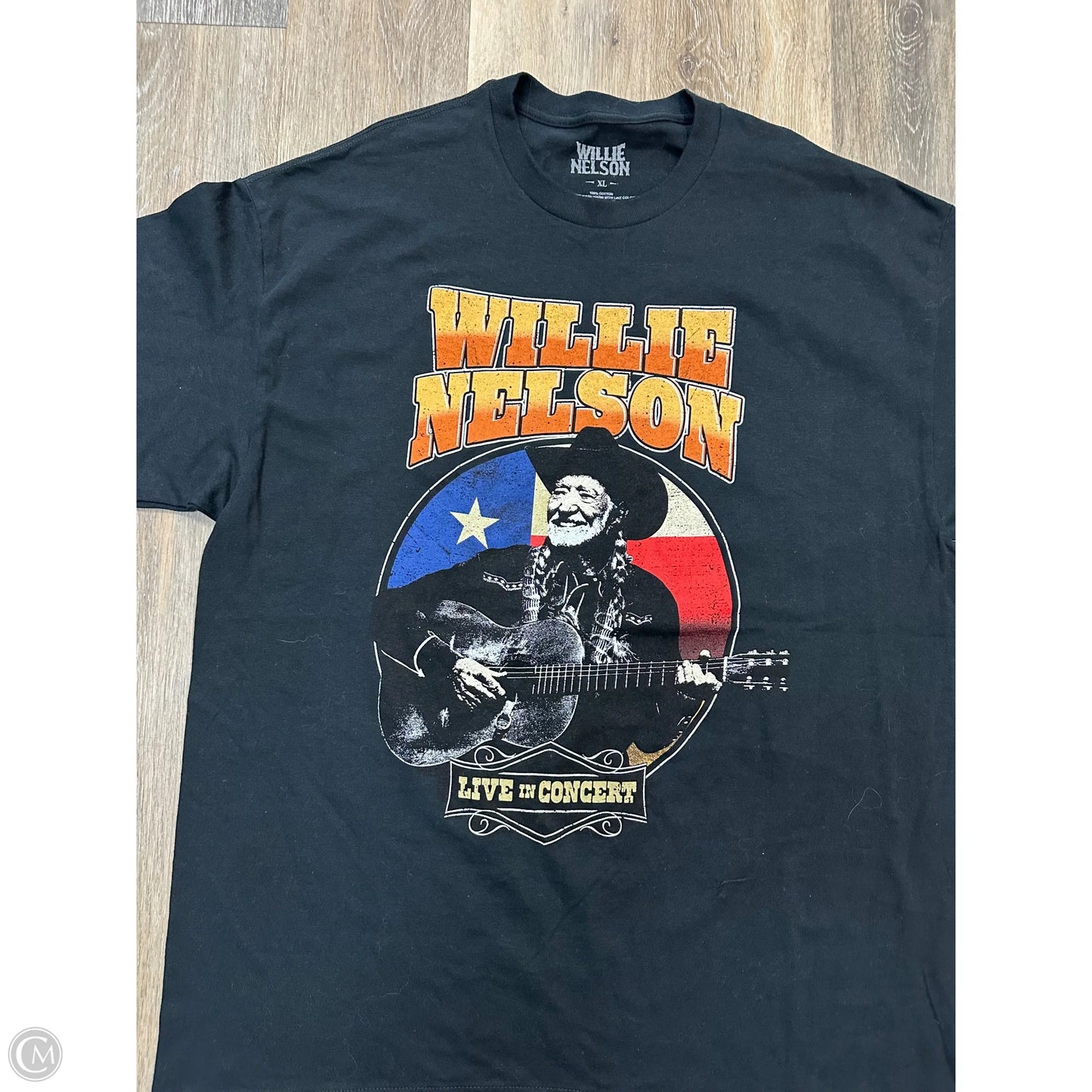 Top Short Sleeve By Willie Nelson In Black, Size: Xl