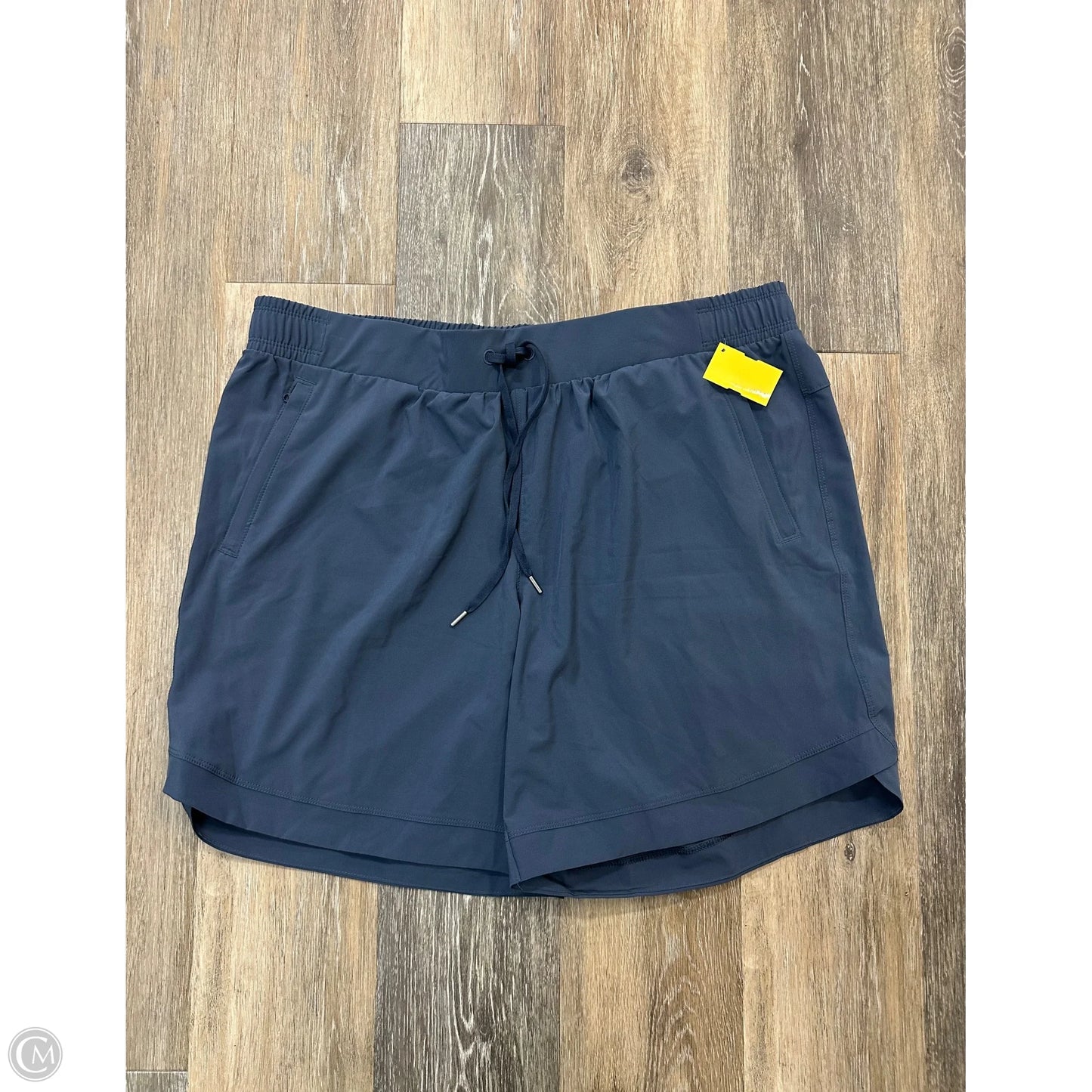 Athletic Shorts By Calia In Blue, Size: Xl