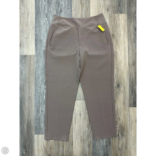 Athletic Pants By Athleta In Brown, Size: 12