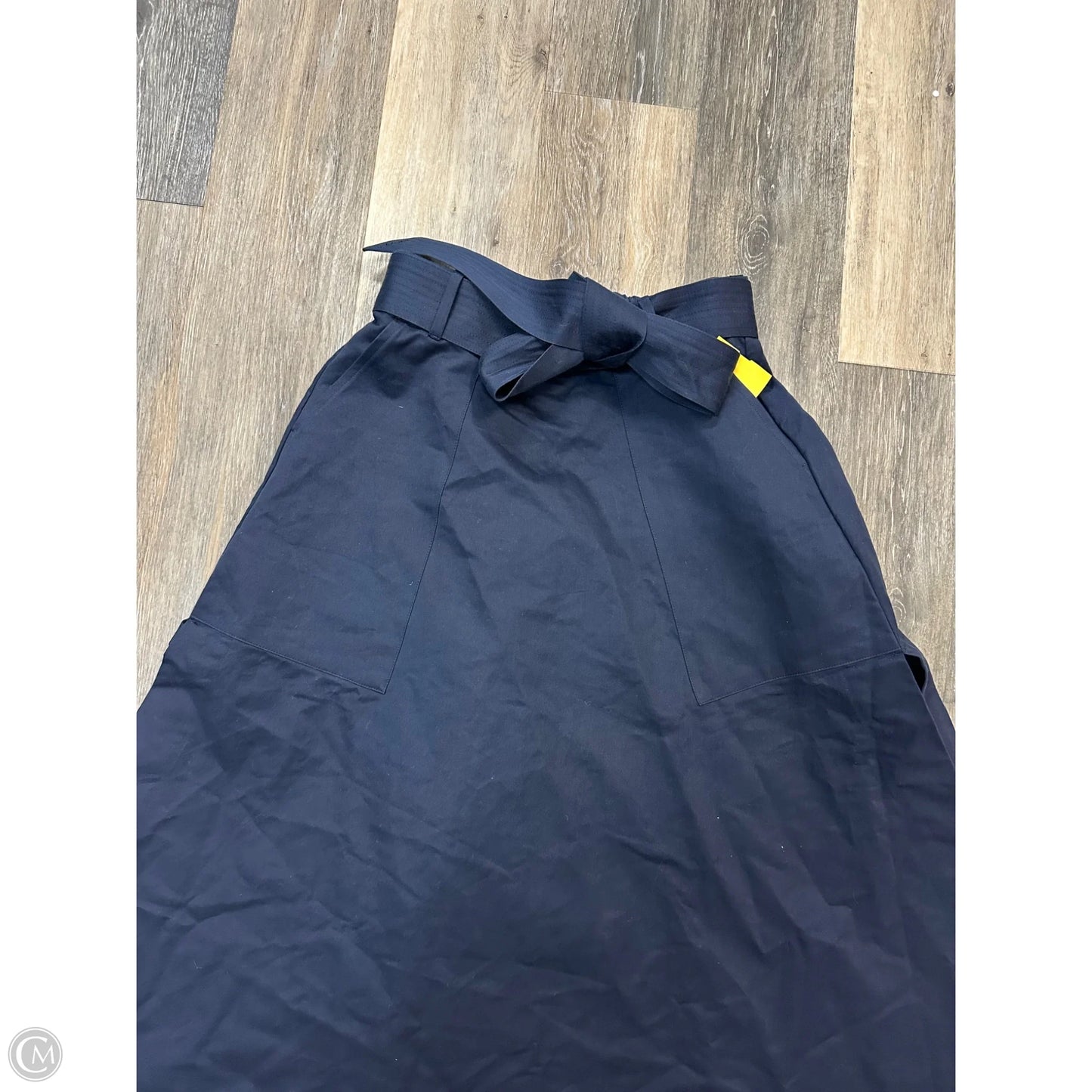 Skirt Maxi By Banana Republic In Navy, Size: S