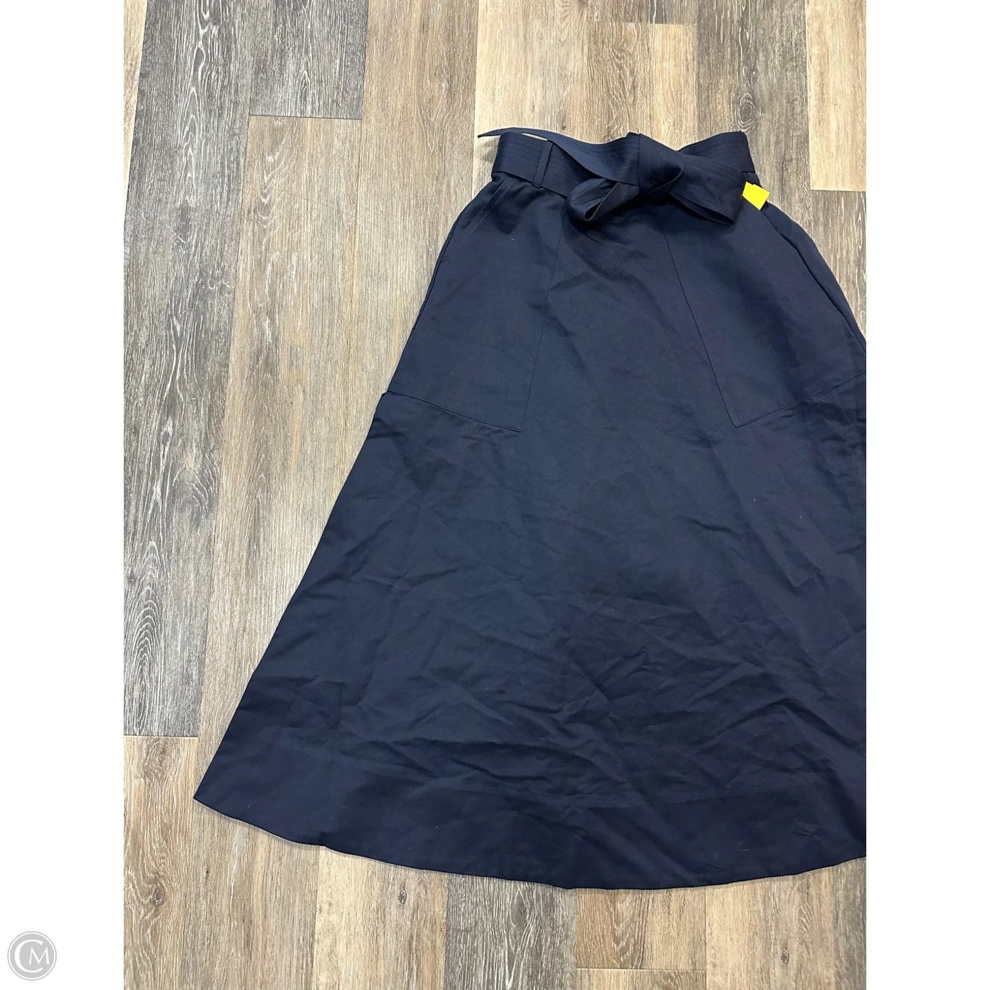 Skirt Maxi By Banana Republic In Navy, Size: S