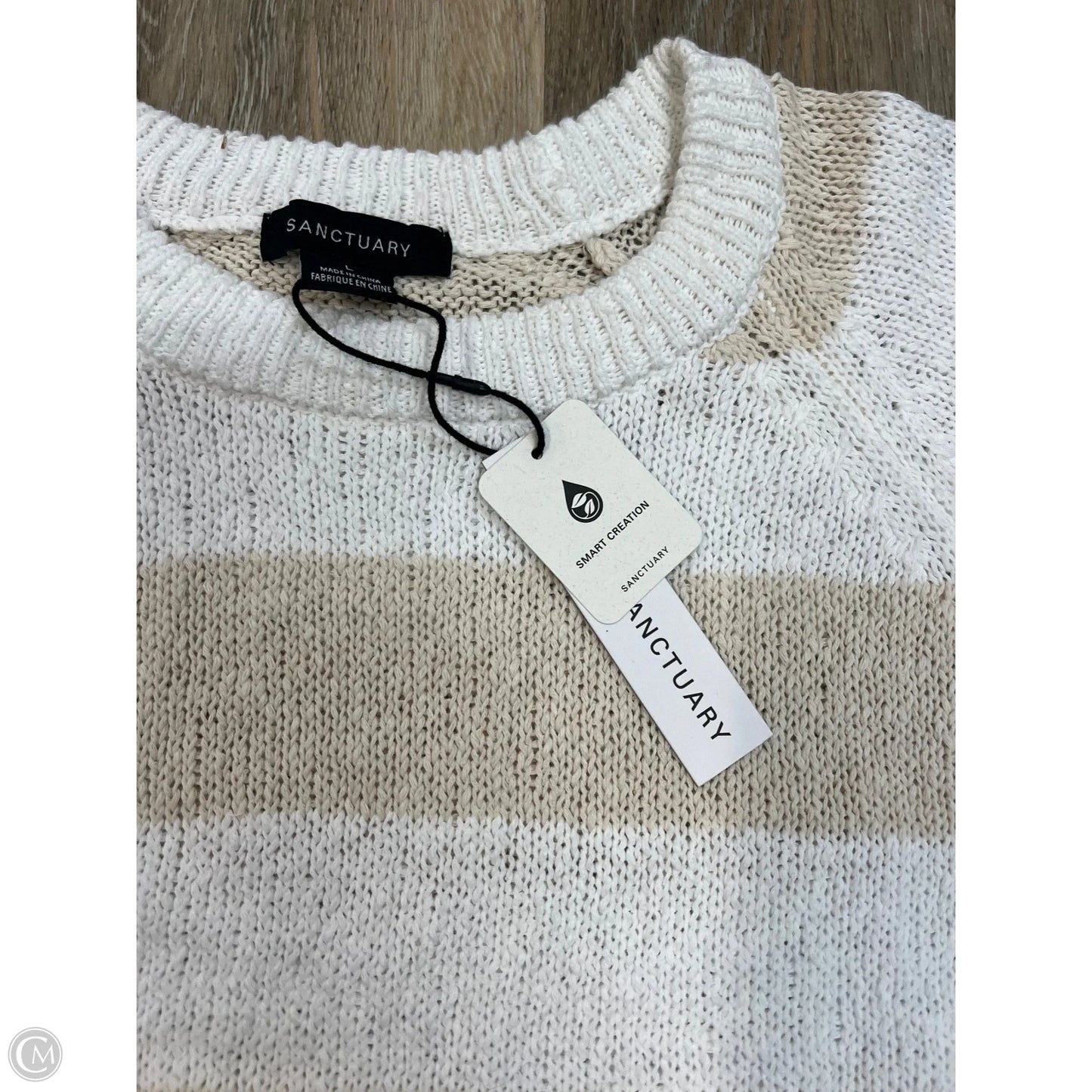 Sweater By Sanctuary In Striped Pattern, Size: L