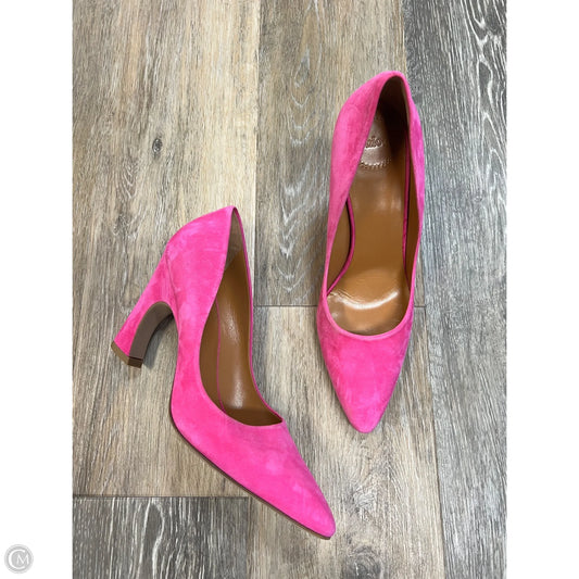 Shoes Luxury Designer By Chloe In Pink, Size: 8/38