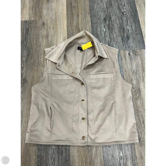 Vest Other By Evereve In Tan, Size: L
