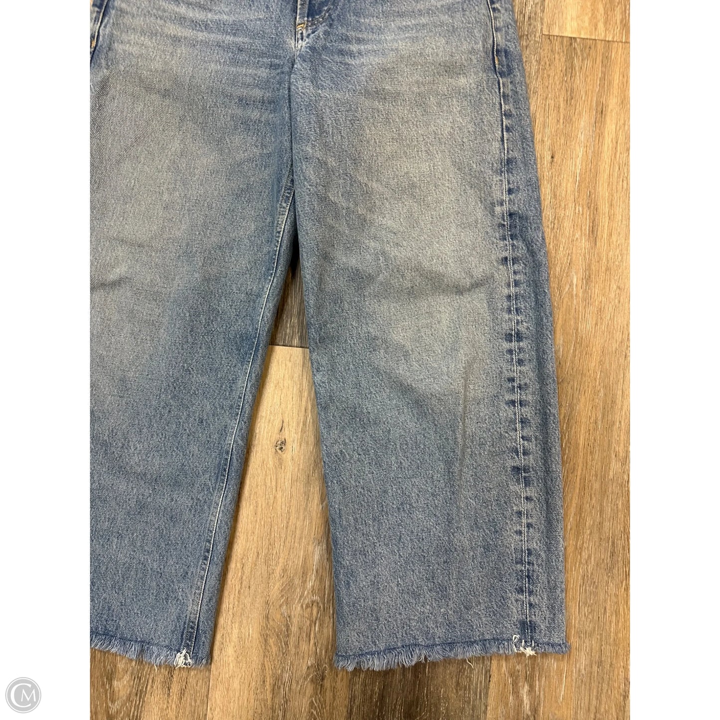 Jeans Wide Leg By Citizens Of Humanity In Blue Denim, Size: 10