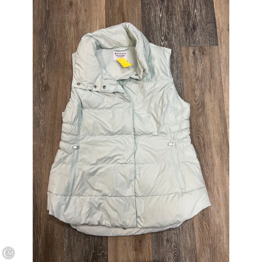 Vest Puffer By Athleta In Mint, Size: L