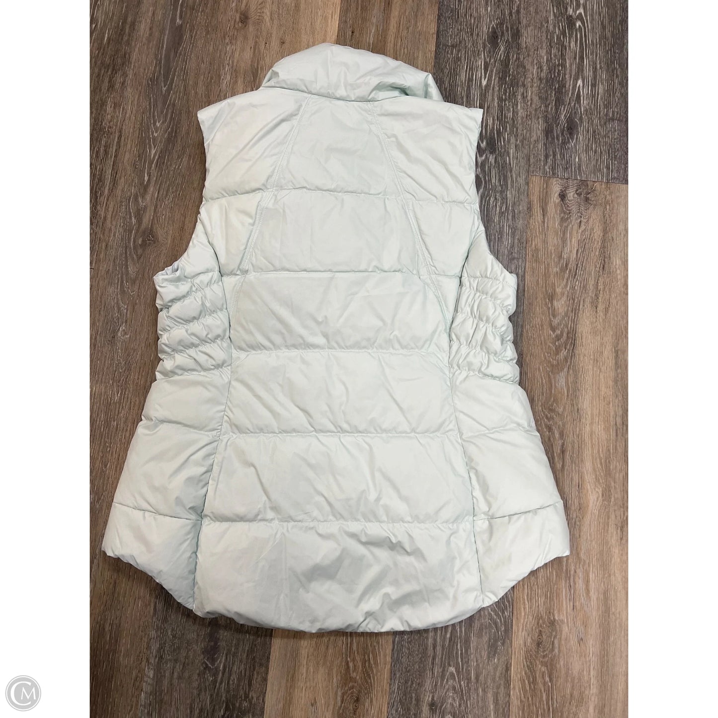 Vest Puffer By Athleta In Mint, Size: L