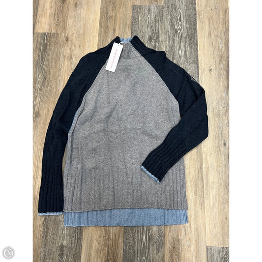 Sweater By KRIMSON KLOVER In Blue & Grey, Size: M