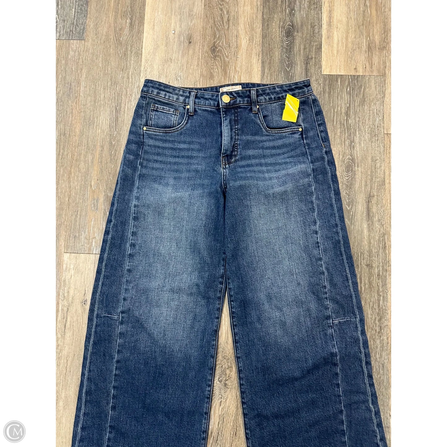 Jeans Wide Leg By Kut In Blue Denim, Size: 4