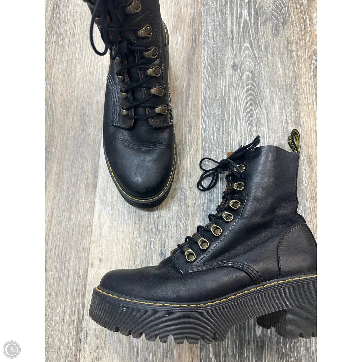Boots Combat By Dr Martens In Black, Size: 7