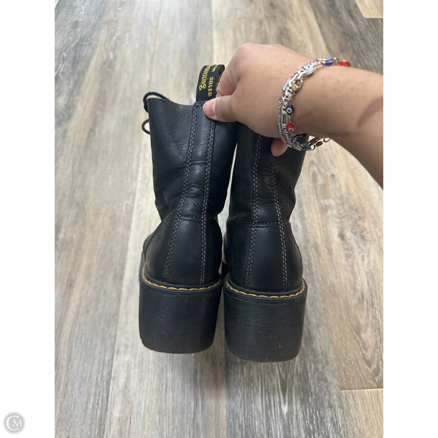 Boots Combat By Dr Martens In Black, Size: 7