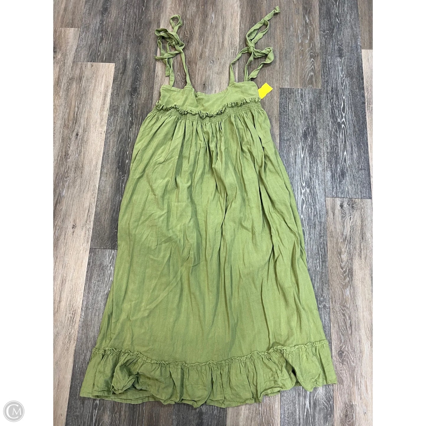Dress Casual Maxi By Free People In Green, Size: S