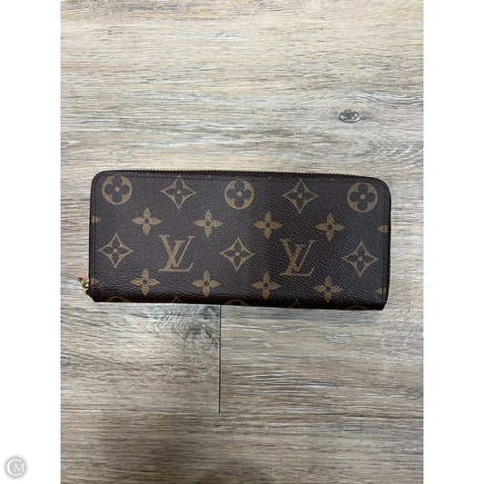 Wallet Luxury Designer By Louis Vuitton, Size: Medium