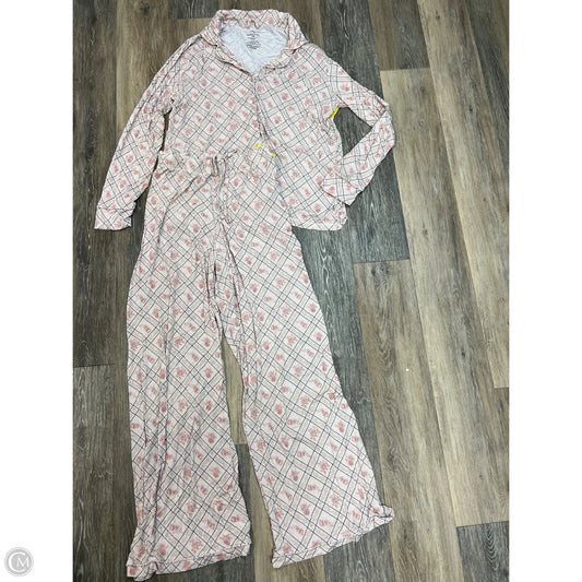 Pajamas 2pc By Goosebumps In Pink, Size: L