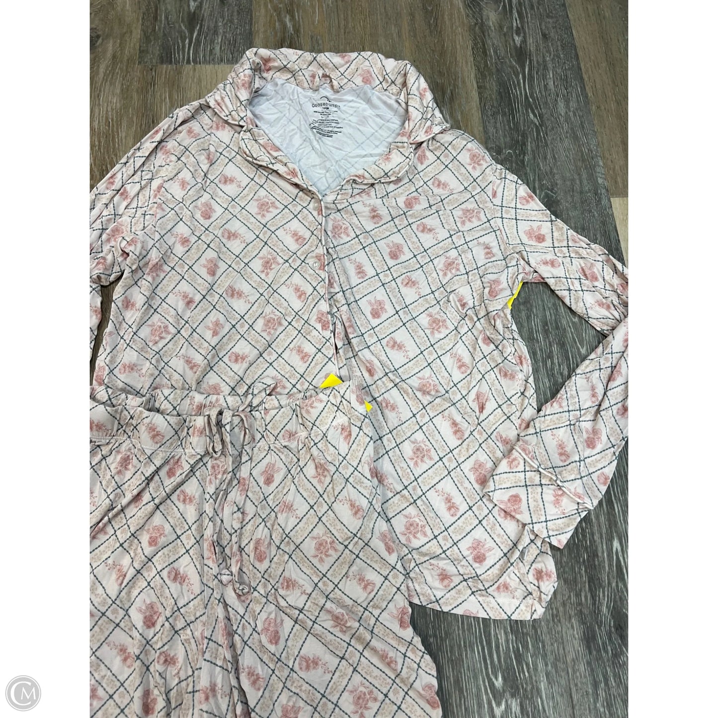 Pajamas 2pc By Goosebumps In Pink, Size: L