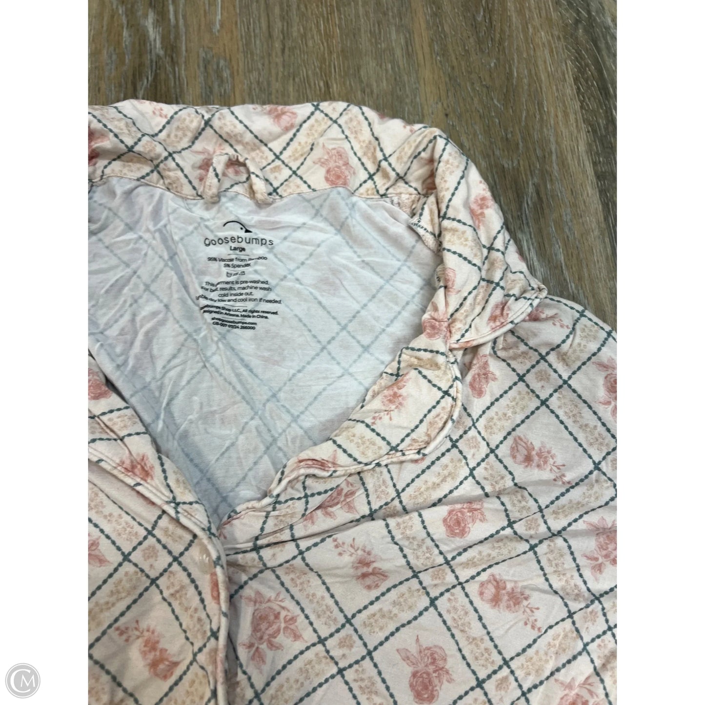 Pajamas 2pc By Goosebumps In Pink, Size: L