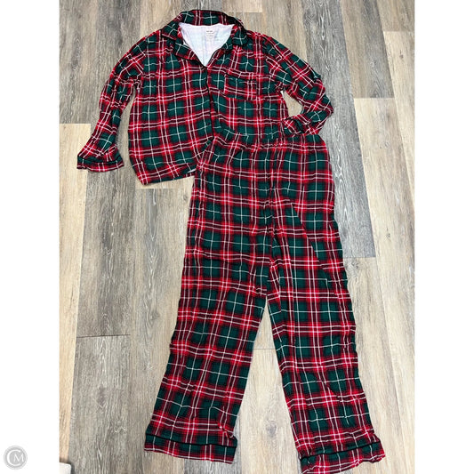 Pajamas 2pc By Little Sleepies In Plaid Pattern, Size: Xl