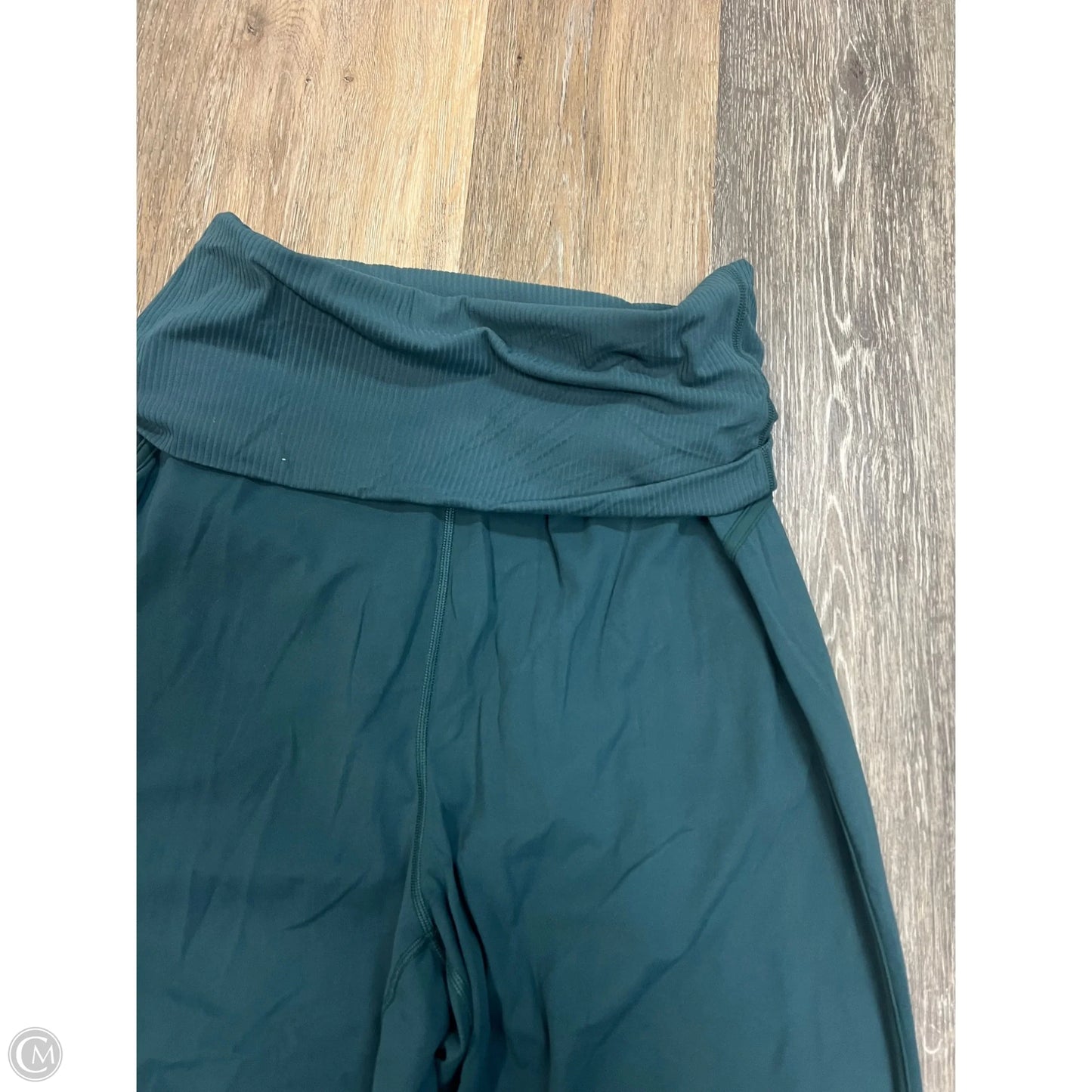 Athletic Pants By Lululemon In Teal, Size: M