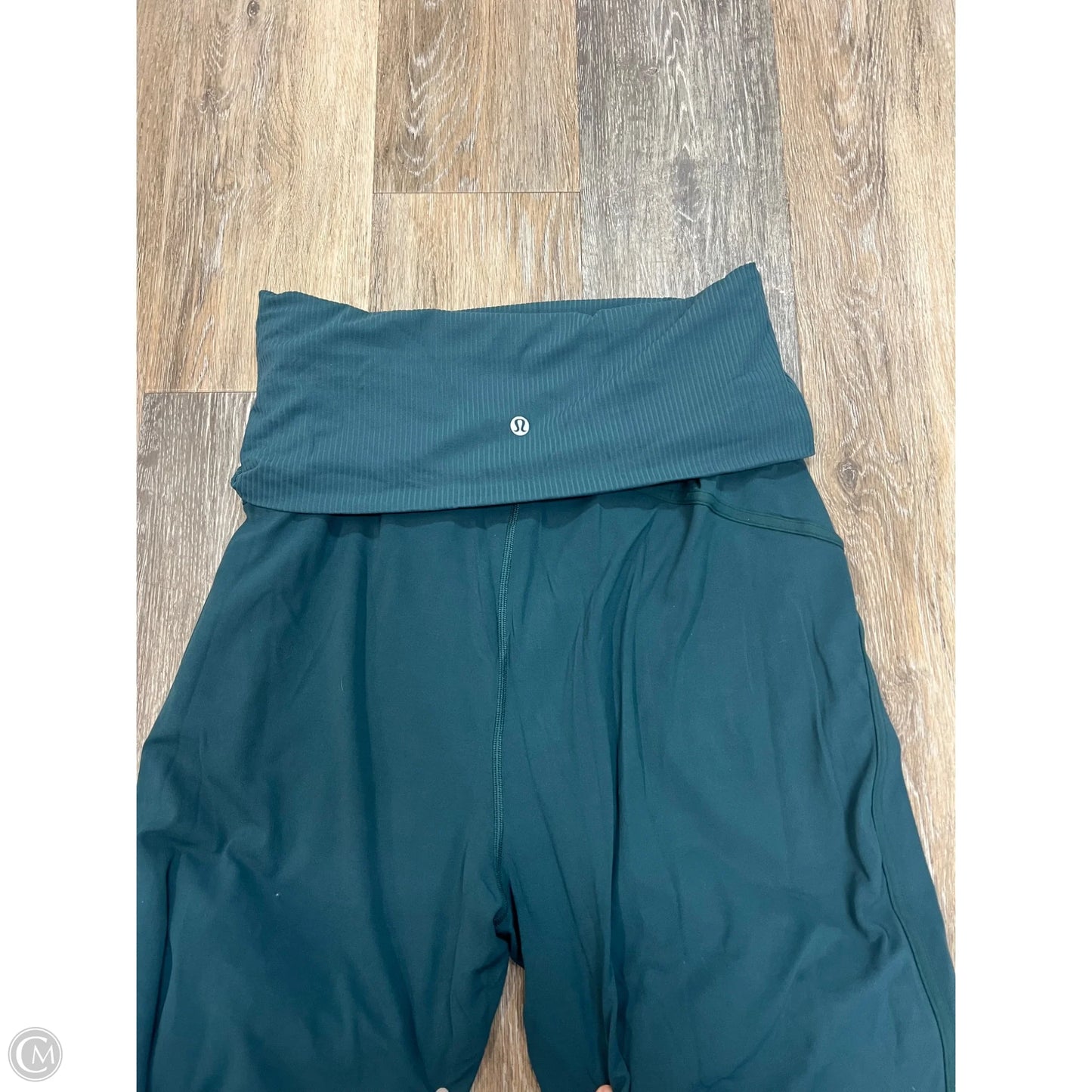 Athletic Pants By Lululemon In Teal, Size: M