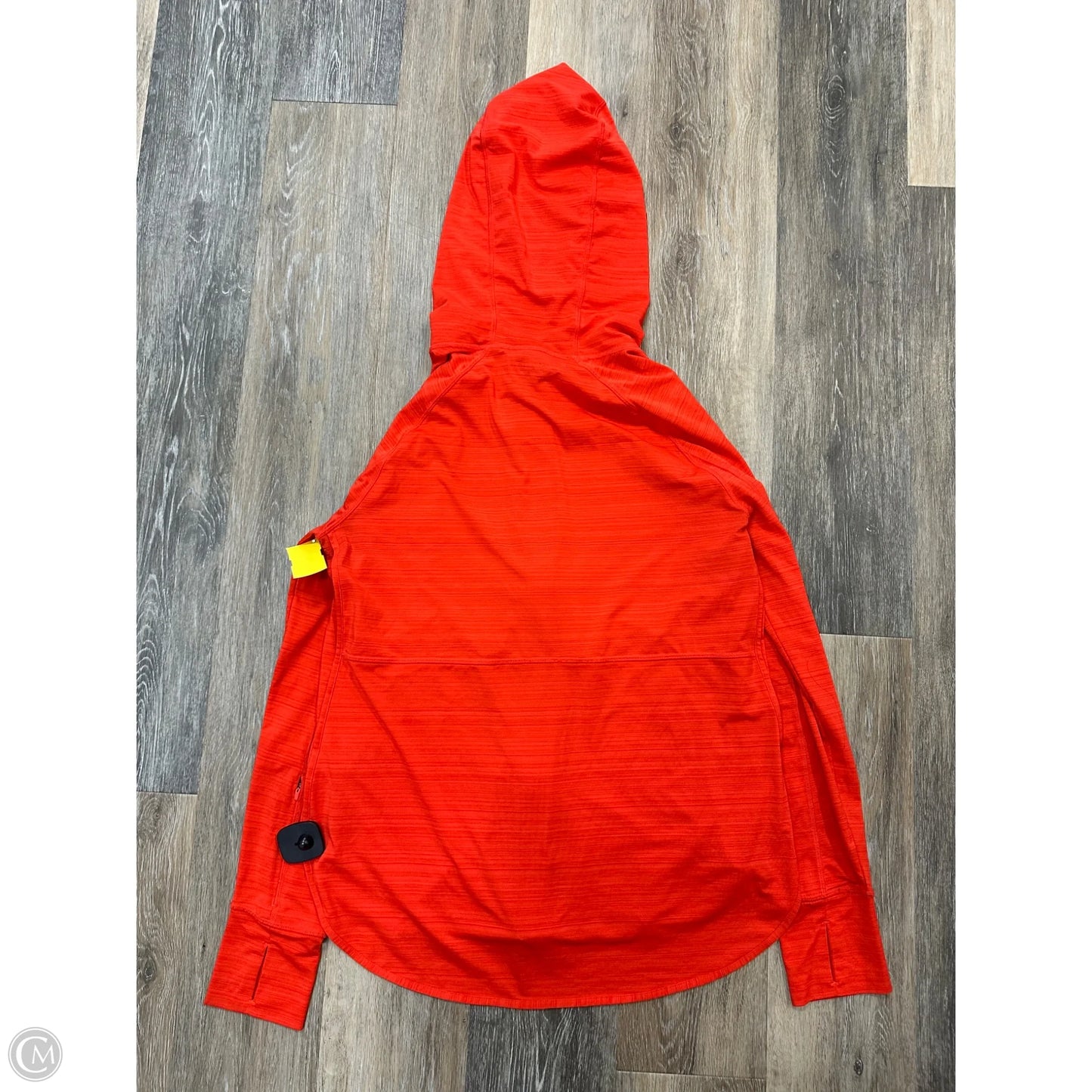 Athletic Jacket By Athleta In Orange, Size: L