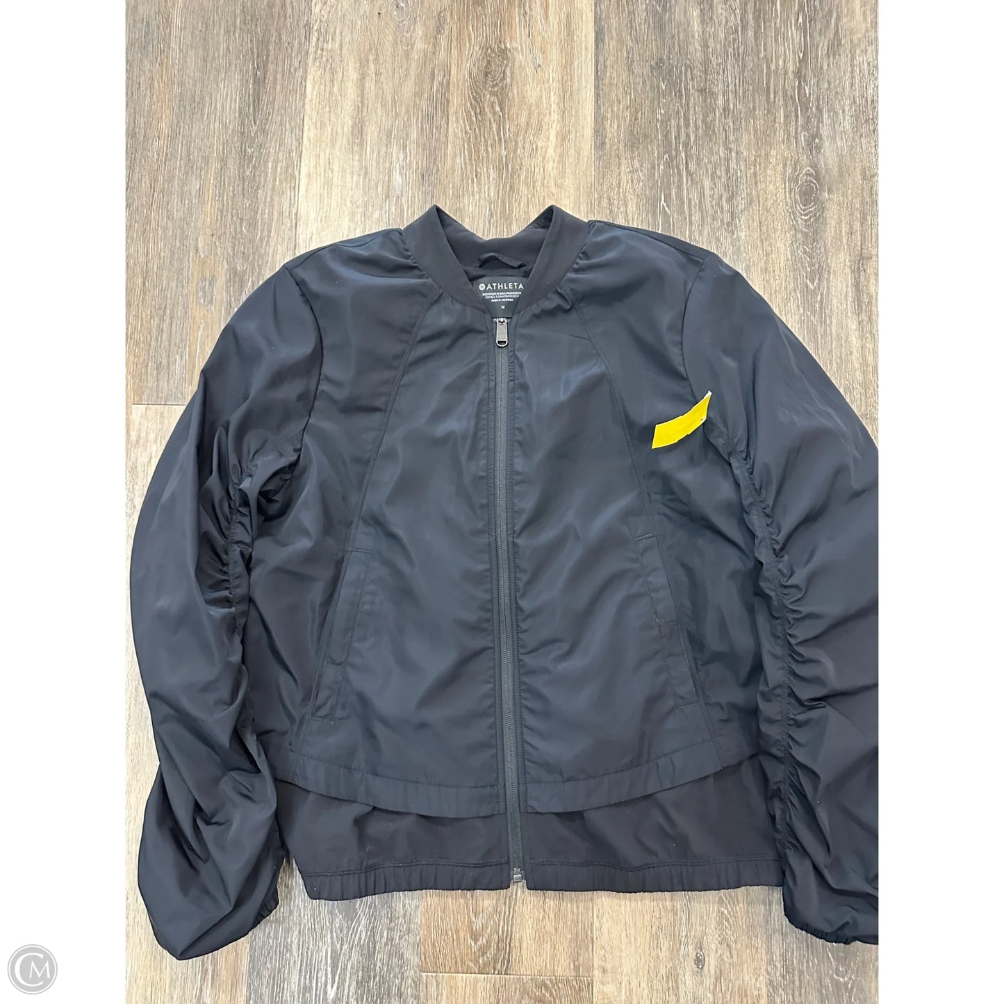 Athletic Jacket By Athleta In Black, Size: M