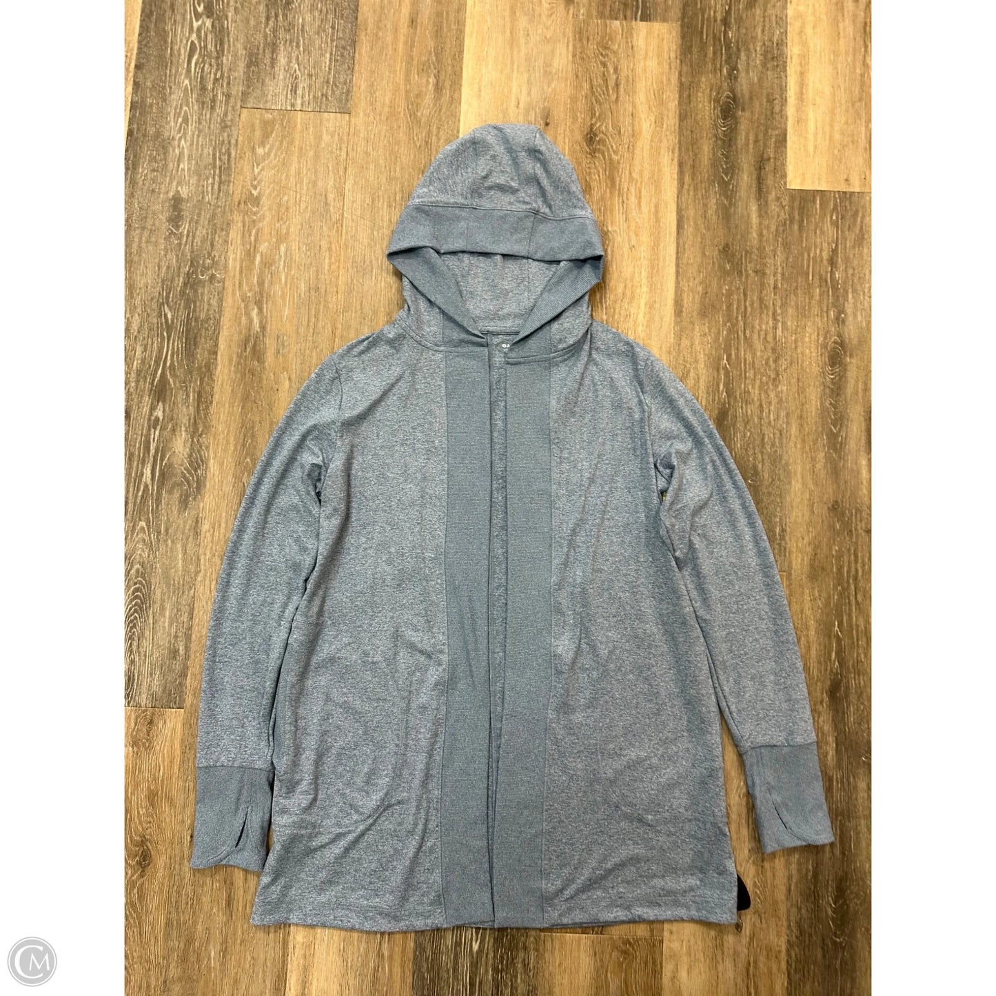 Sweater Cardigan By Athleta In Blue, Size: M