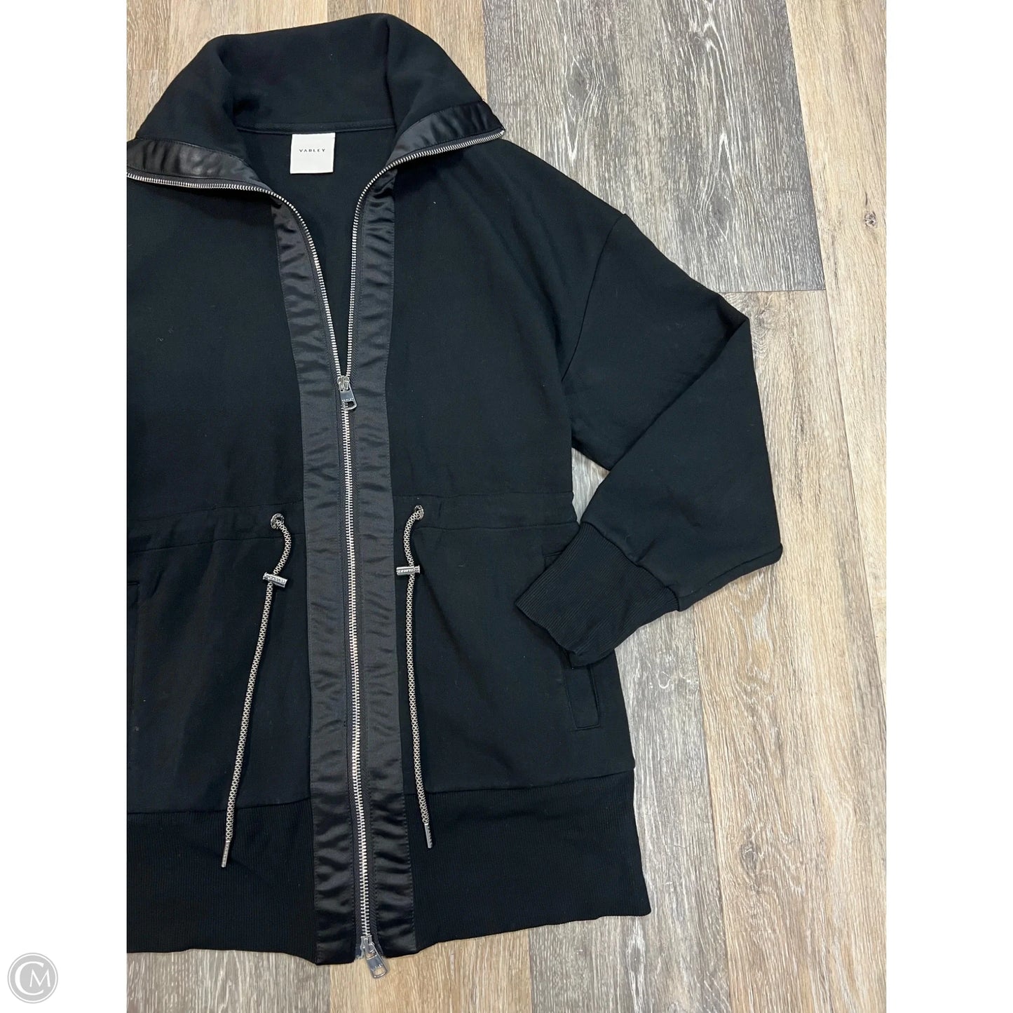 Sweatshirt Collar By Varley In Black, Size: S