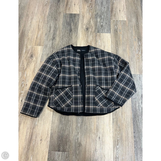 Jacket Other By Zara In Plaid Pattern, Size: M