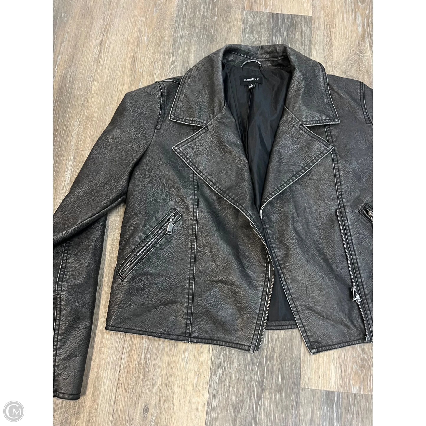 -Jacket Moto By Evereve In Black, Size: M