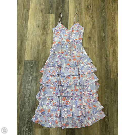 Dress Casual Maxi By Likely In Floral Print, Size: 0