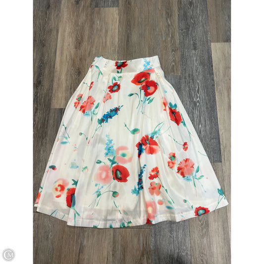 Skirt Midi By Frances Valentine In Floral Print, Size: S