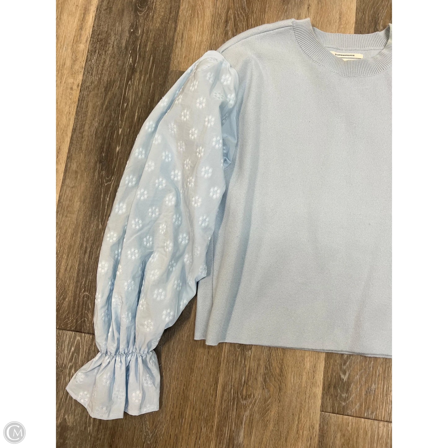 Sweater By Anthropologie In Blue, Size: S