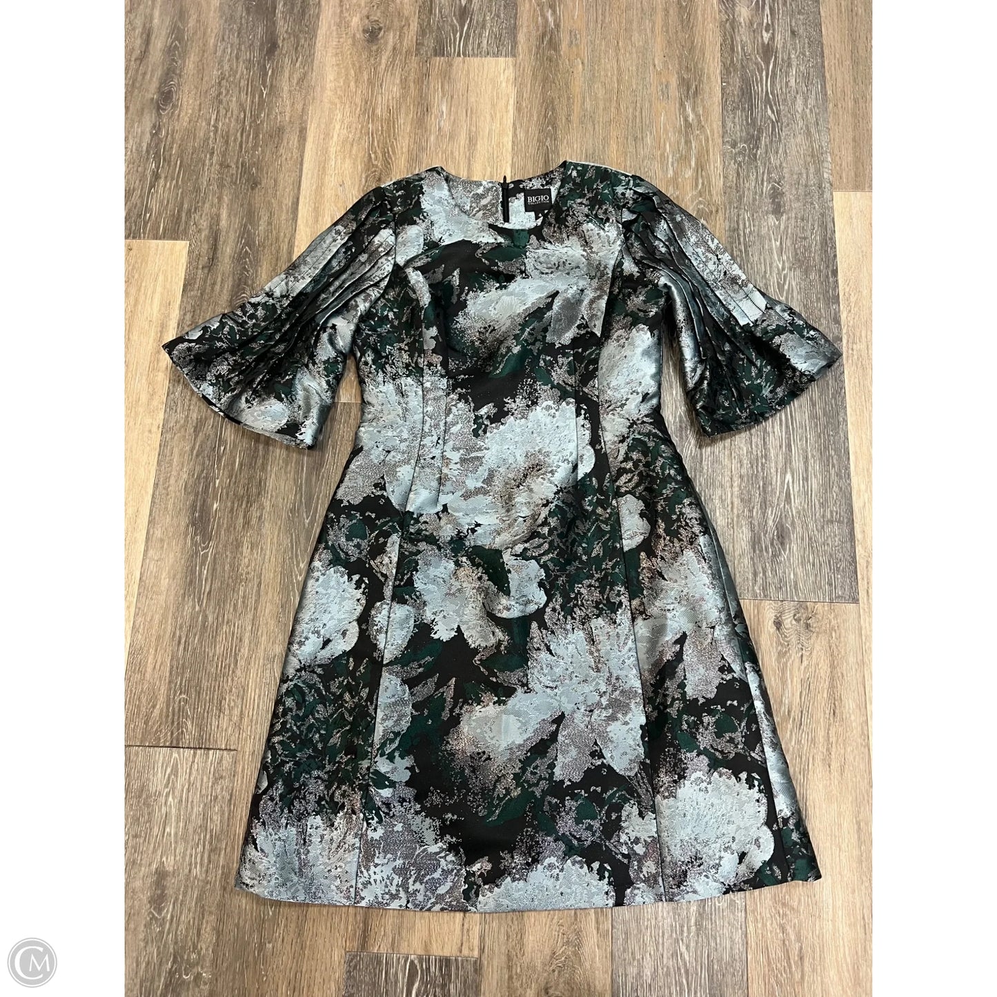 Dress Party Midi By BIGIO COLLECTION In Silver, Size: 4