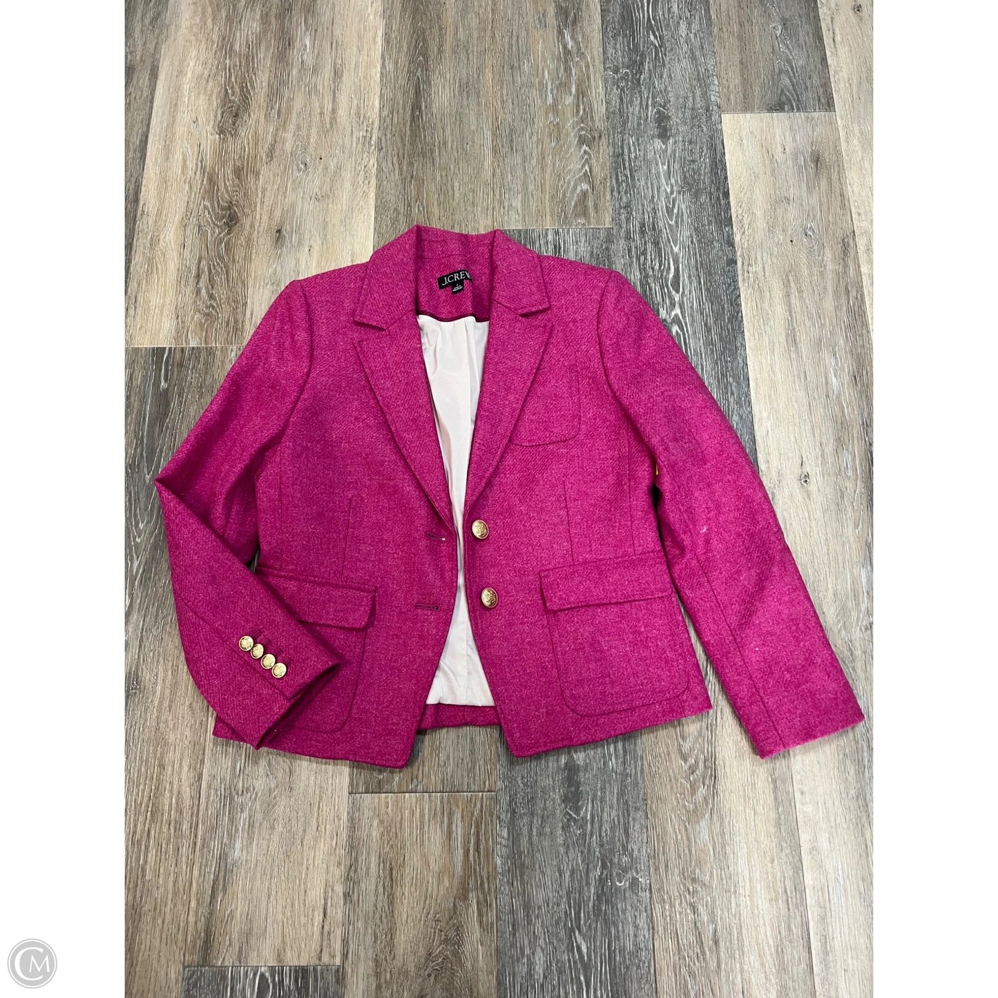 Blazer By J. Crew In Pink, Size: 4