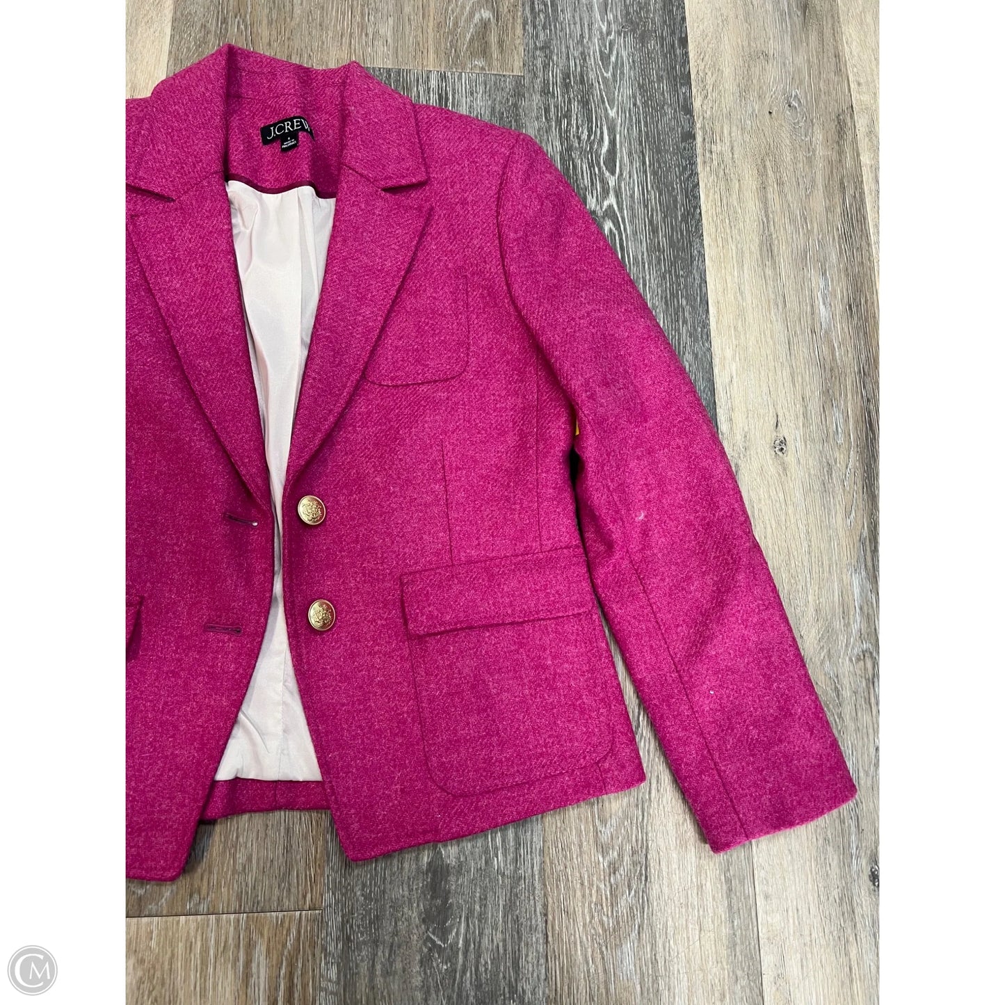 Blazer By J. Crew In Pink, Size: 4