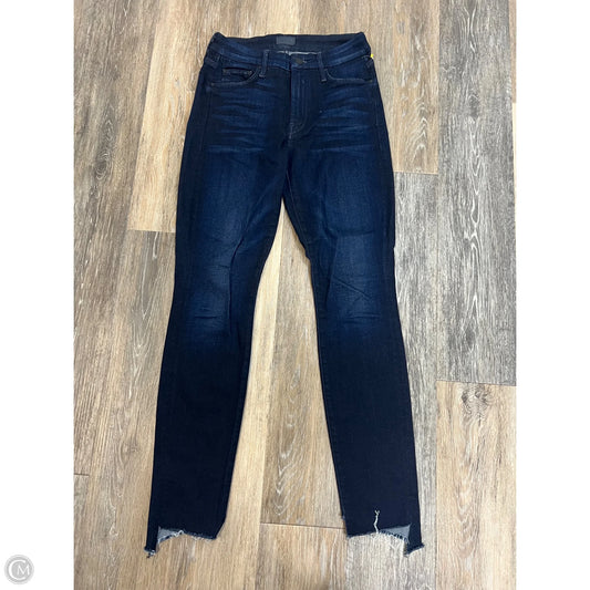 Jeans Skinny By Mother In Blue Denim, Size: 2/26