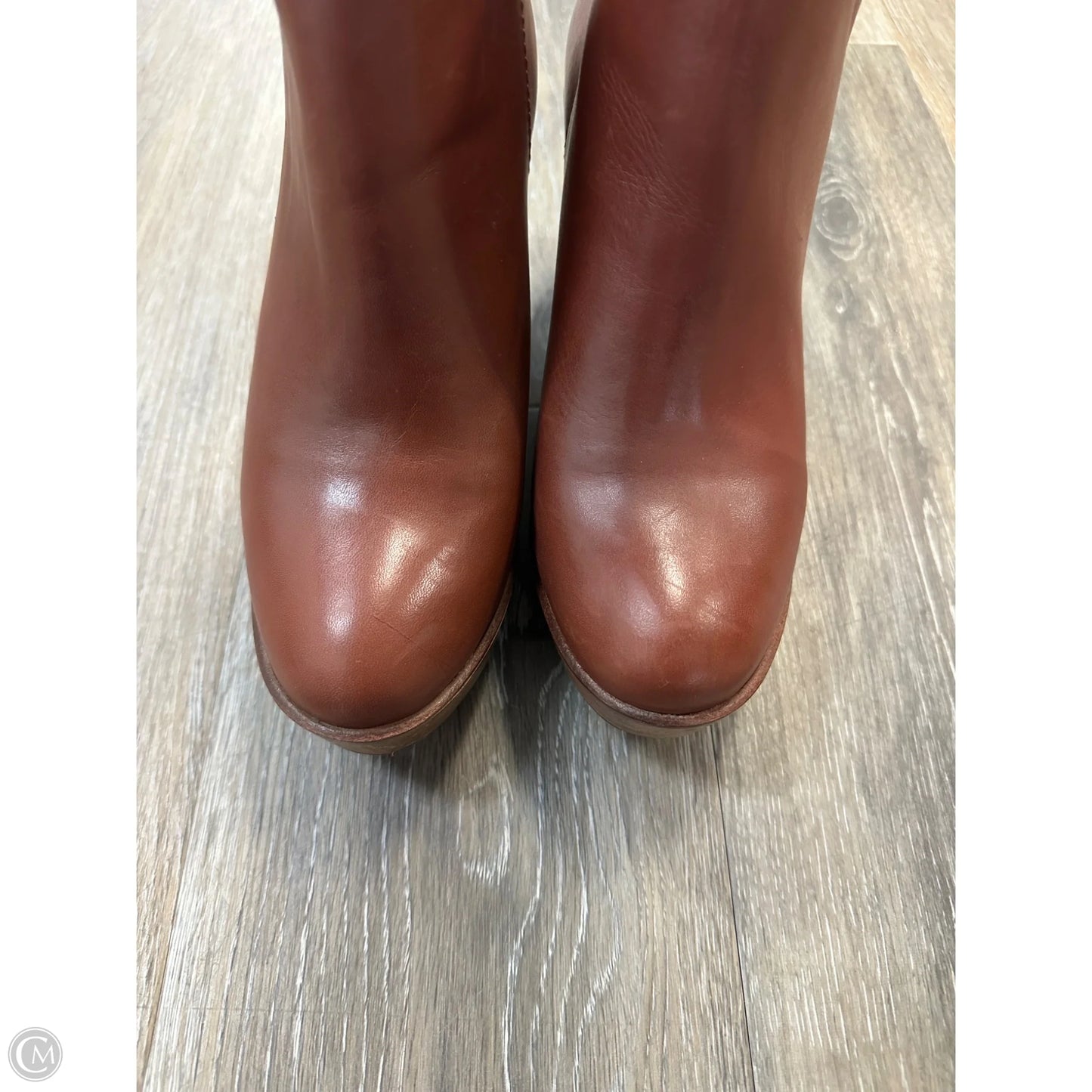 Boots Ankle Heels By Kelsi Dagger In Brown, Size: 7