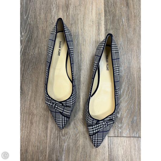 Shoes Flats By Sarah Flint In Plaid Pattern, Size: 7.5/37.5