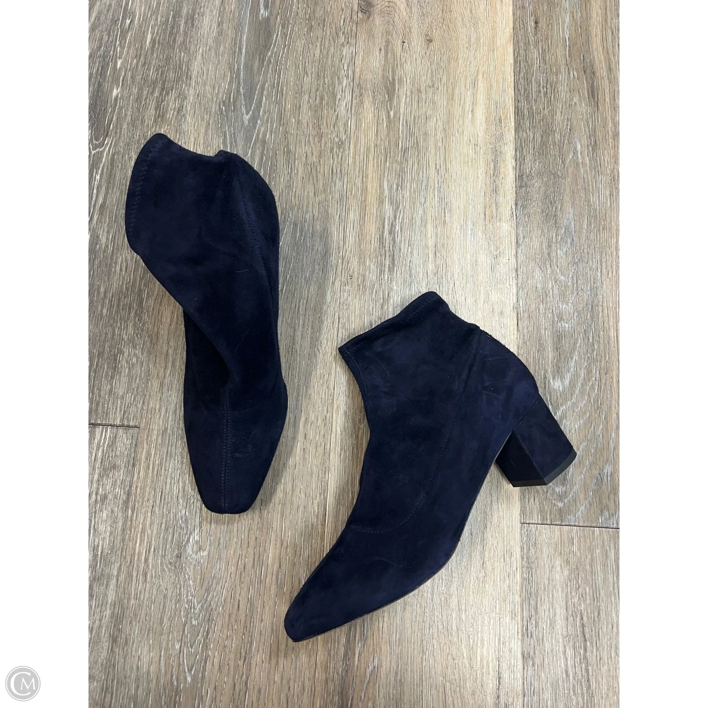 Boots Designer By Lk Bennett In Navy, Size: 7/37