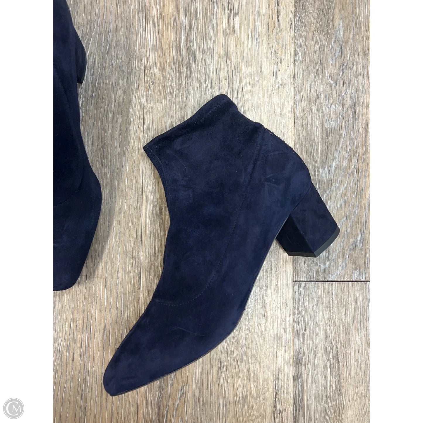 Boots Designer By Lk Bennett In Navy, Size: 7/37