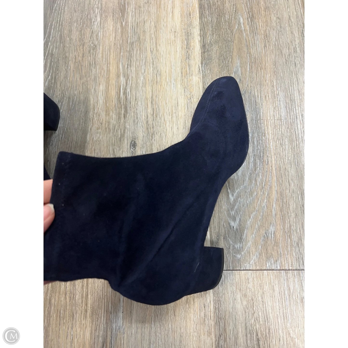 Boots Designer By Lk Bennett In Navy, Size: 7/37