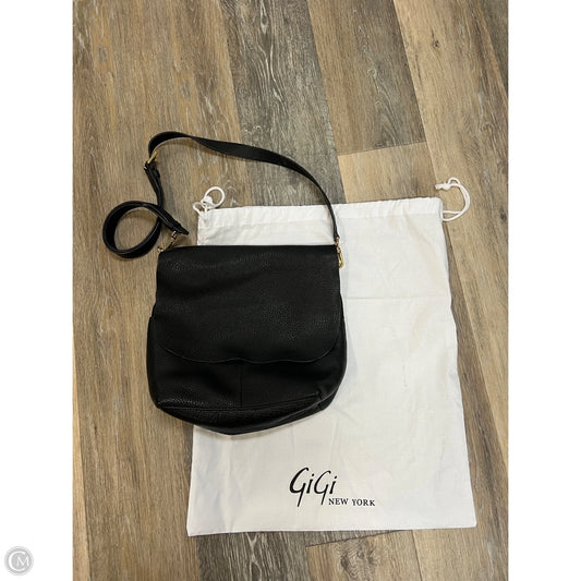 Crossbody Leather By Gigi New York, Size: Medium