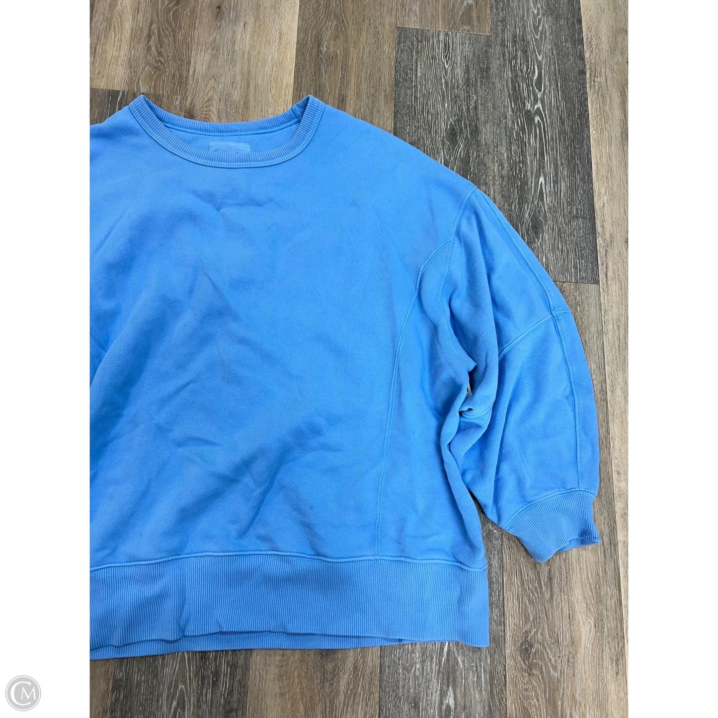 Sweatshirt Crewneck By Aerie In Blue, Size: Xl