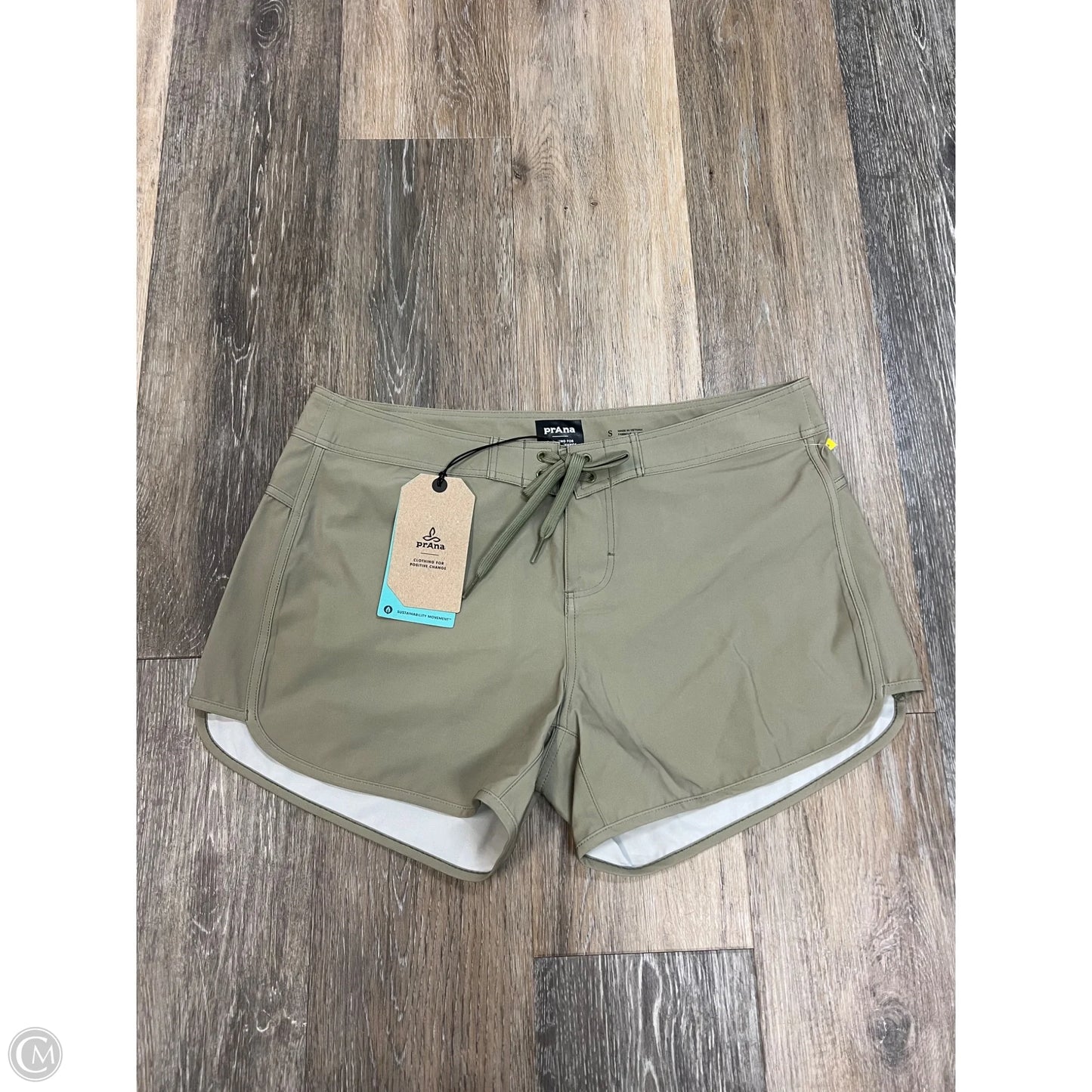 Athletic Shorts By Prana In Green, Size: S