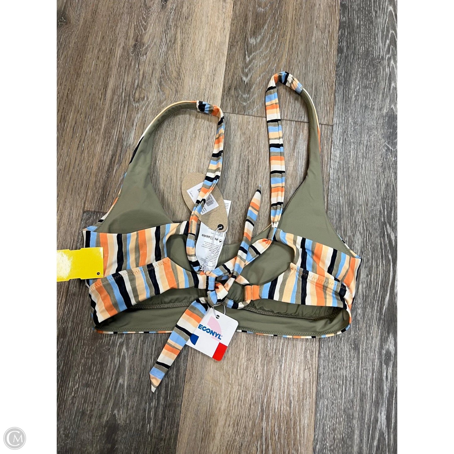 Swimsuit Top By Prana In Striped Pattern, Size: S