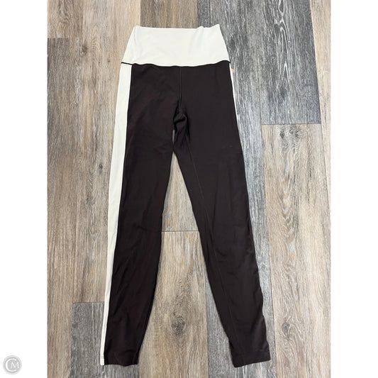 Athletic Leggings By Old Navy In Brown & Cream, Size: Xs