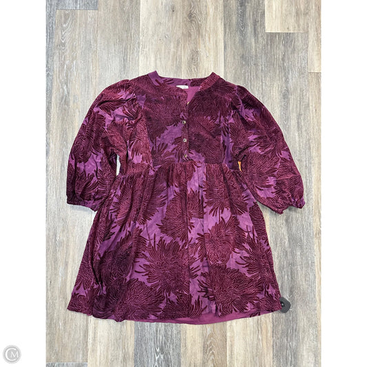 Dress Casual Short By Jodifl In Purple, Size: M