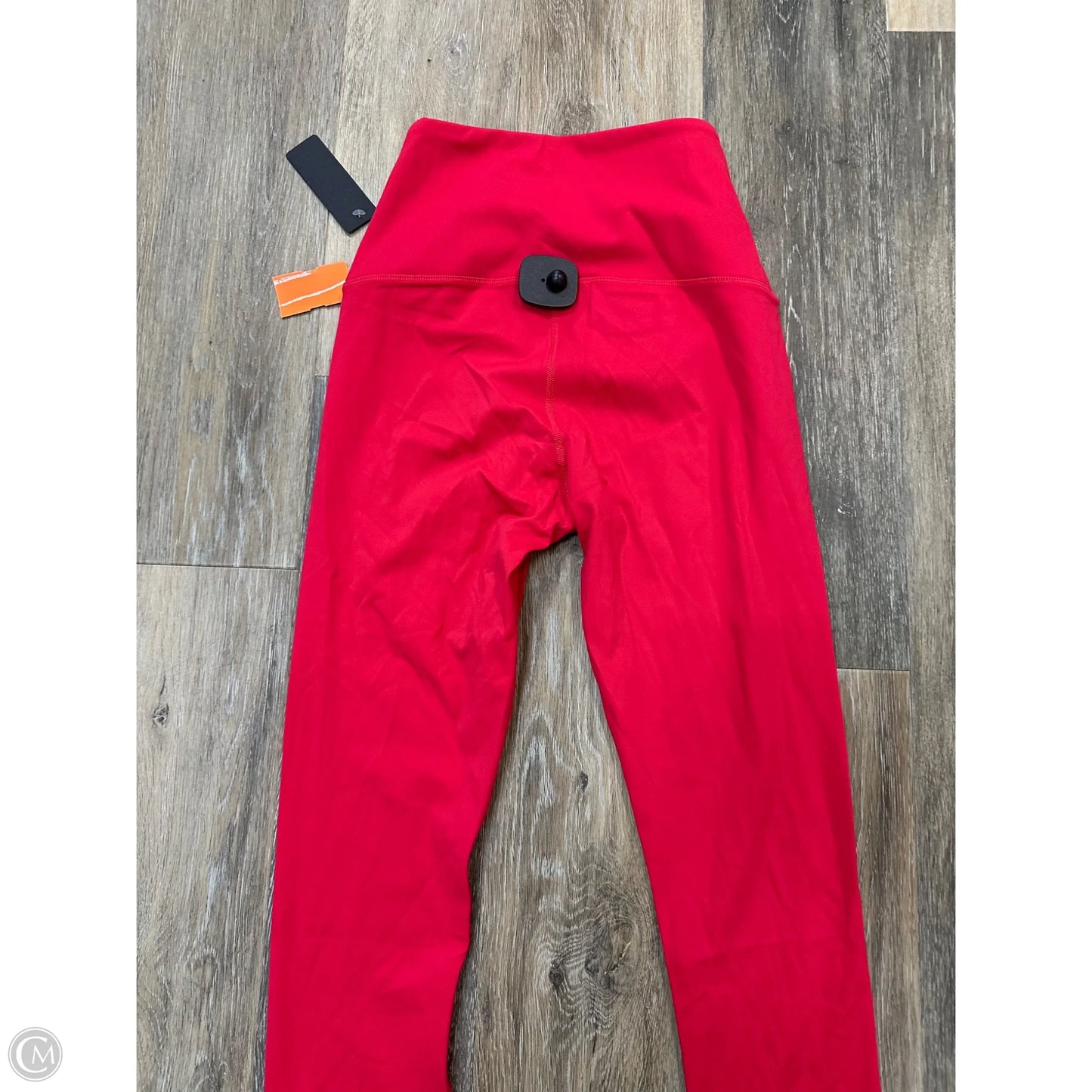Athletic Leggings By Lily & Lottie In Red, Size: L
