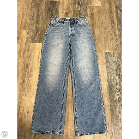 Jeans Straight By Rollas In Blue Denim, Size: 2/26